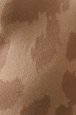 Abstract Animal Jacquard Jumper Dress