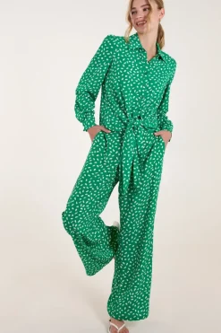 Abstract Polka Dot Trousers