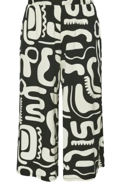Abstract Print Culottes