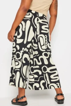 Abstract Print Culottes