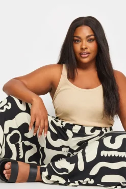 Abstract Print Culottes