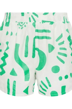 Abstract Print Shorts