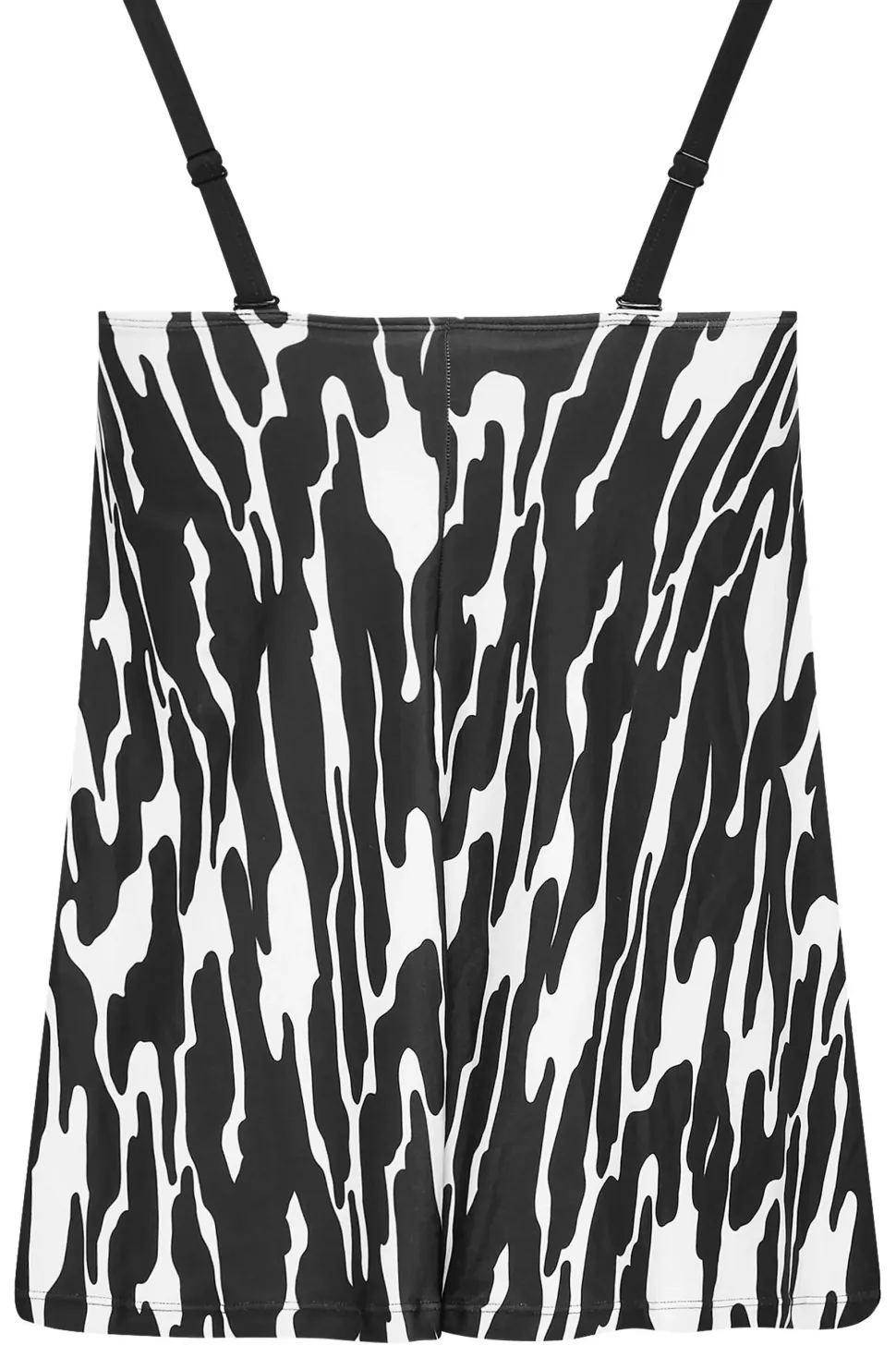 Abstract Print Tankini Top