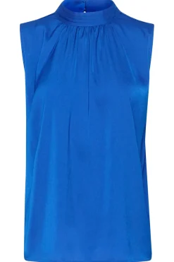 Aileen Sleeveless Top-Plain
