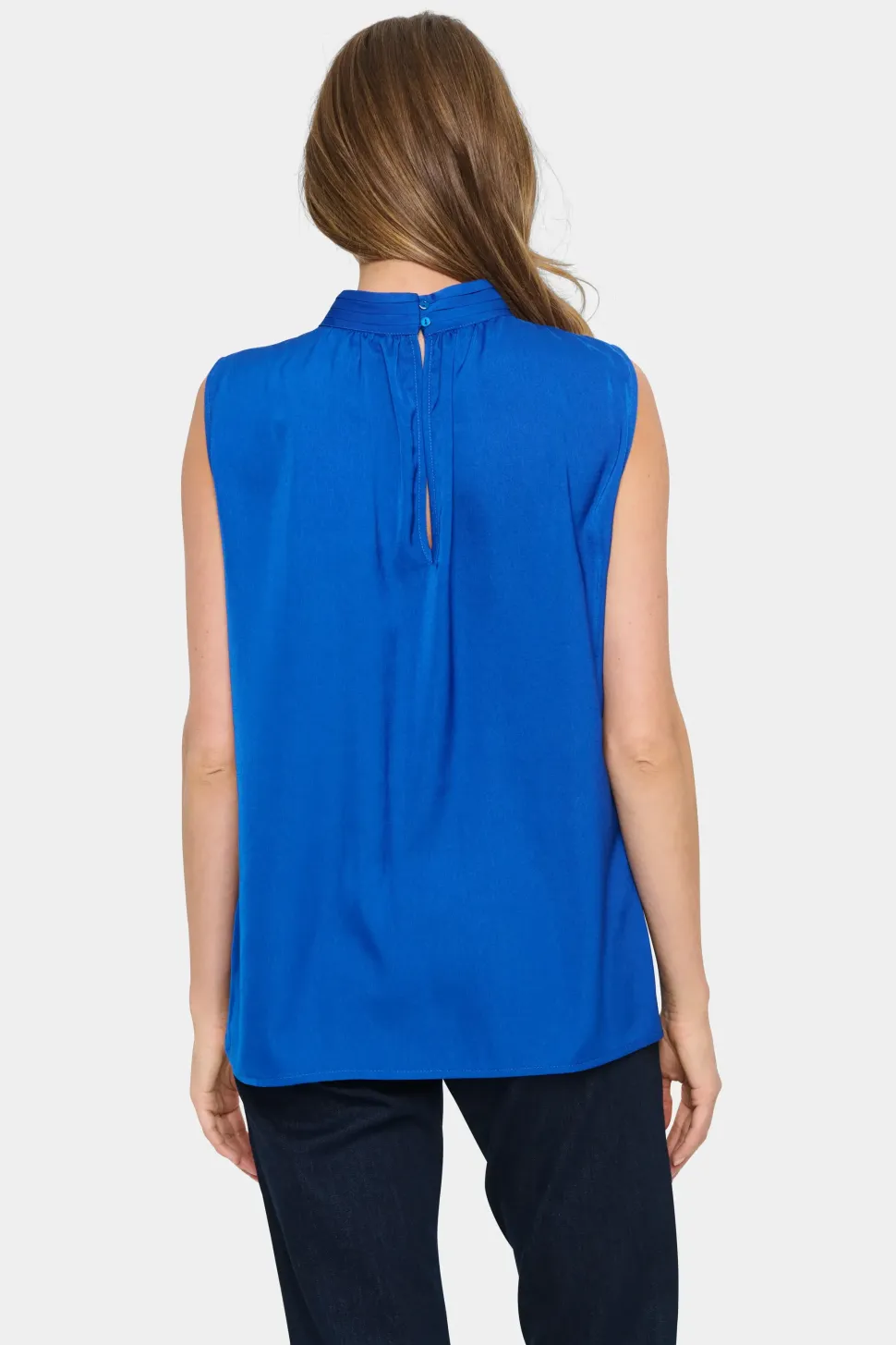 Aileen Sleeveless Top-Plain