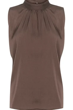 AileenSZ Sleeveless Blouse With Pleats-