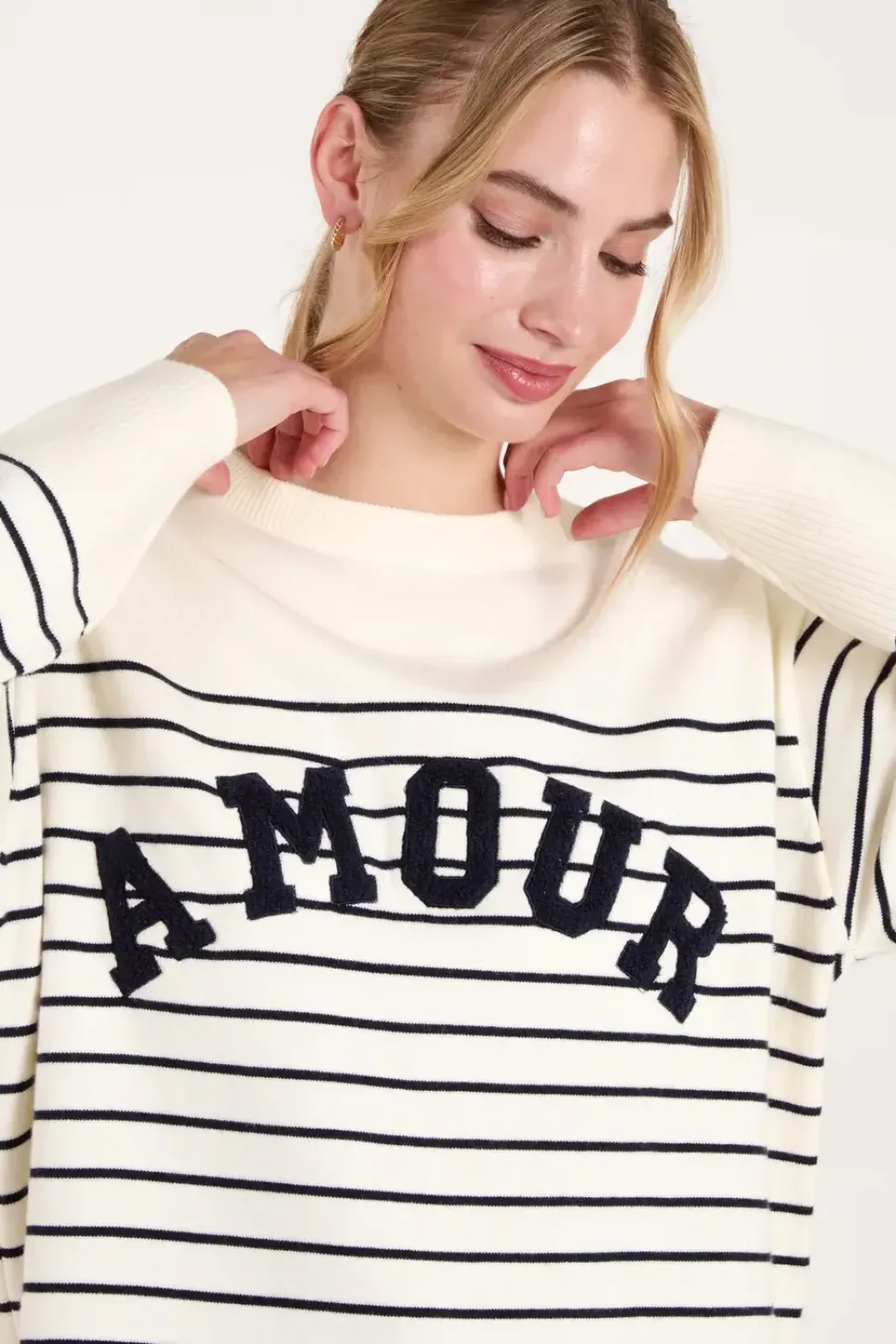 Amour Towelling Jumper