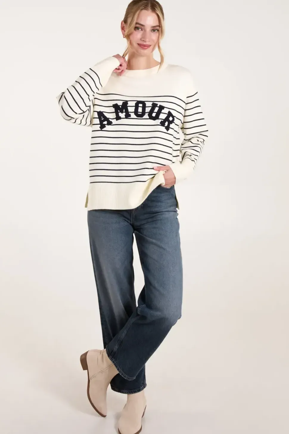 Amour Towelling Jumper