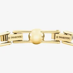 Angelic Clear Crystal Pave Gold Tone Bracelet 5505469
