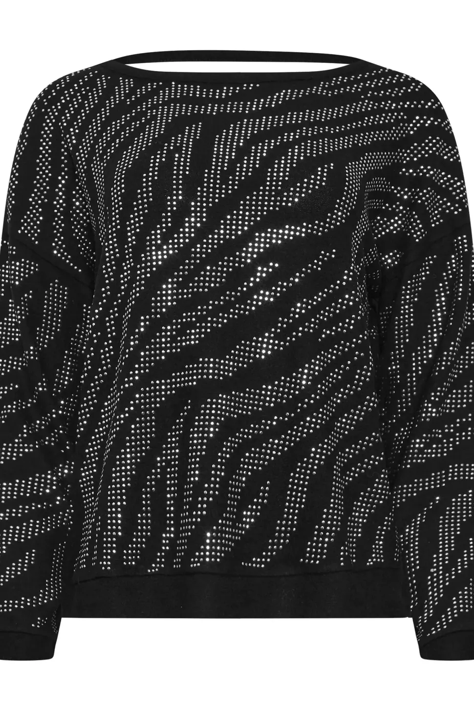 Animal Diamante Embellished Jumper
