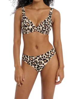 Animal Instinct High Apex Bikini Top