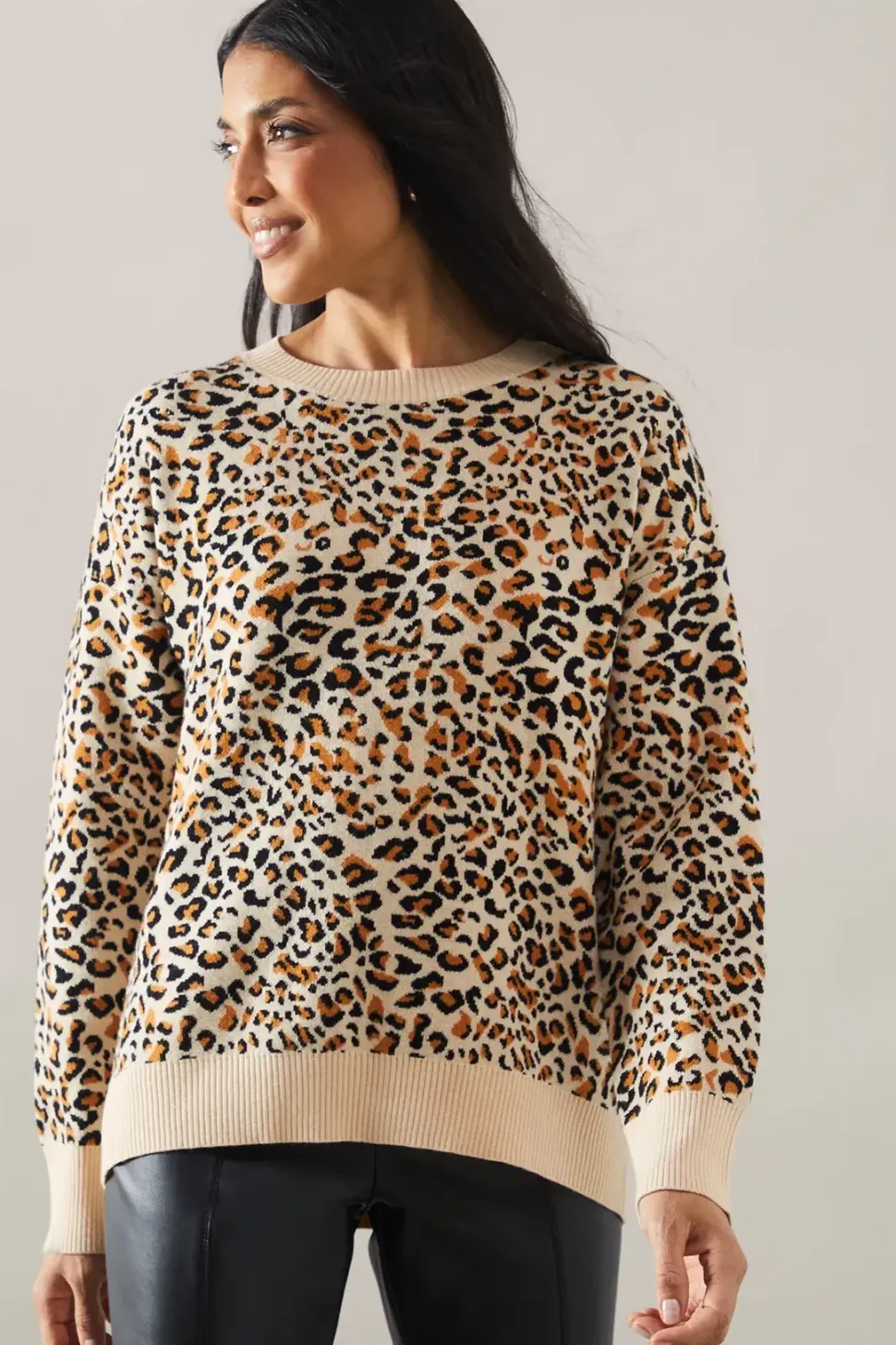 Animal Jacquard Jumper