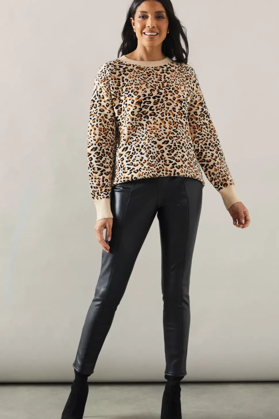 Animal Jacquard Jumper