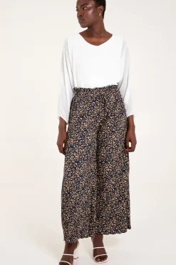 Animal Pleated Trousers