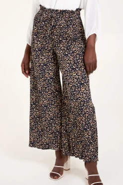 Animal Pleated Trousers