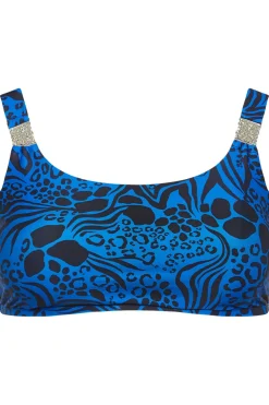 Animal Print Bikini Top