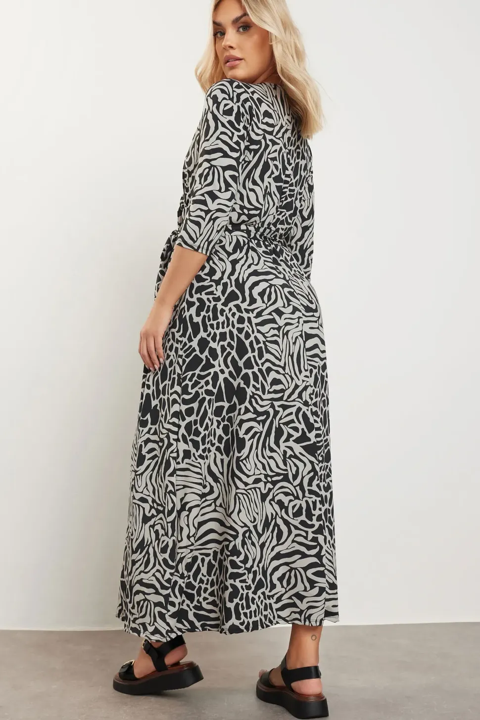 Animal Print Maxi Dress