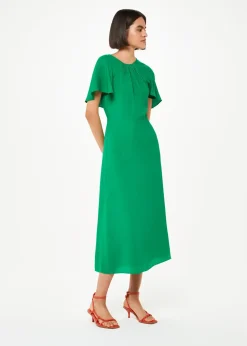 Annabelle Cape Sleeve Dress-