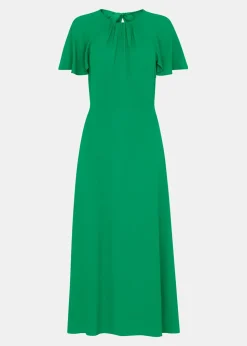Annabelle Cape Sleeve Dress-