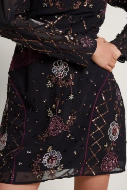 Ariah Embellished Tunic Dress