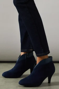 Ashleigh Almond Toe High Heel Shoe Boots