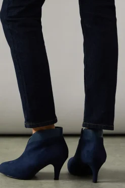 Ashleigh Almond Toe High Heel Shoe Boots