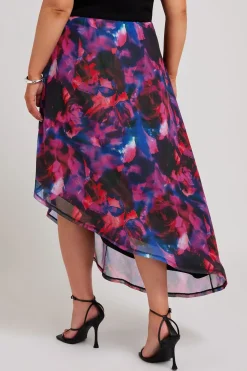 Asymmetric Mesh Skirt