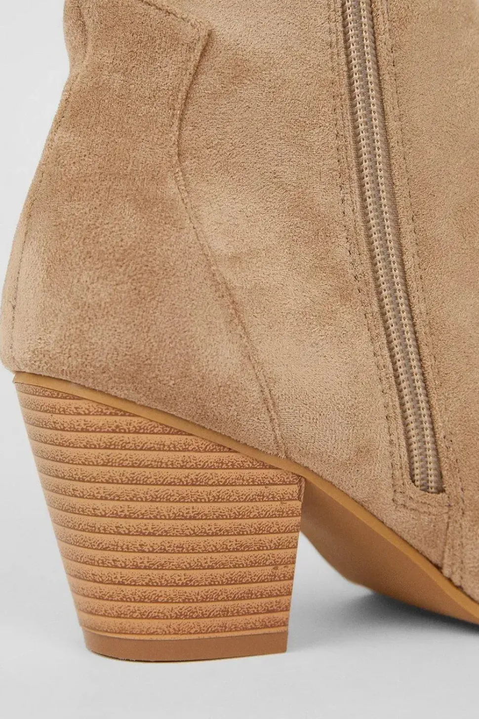 Aubrey Stacked Heel Western Cowboy Boots