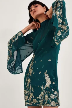 Avery Embellished Tunic Dress