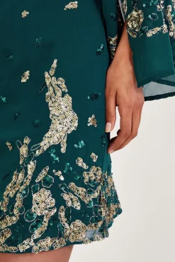 Avery Embellished Tunic Dress