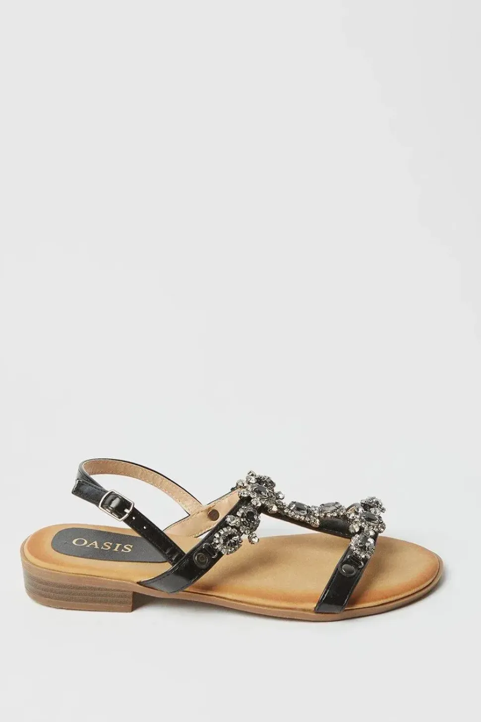 Babsy Jewelled Flat Sandals