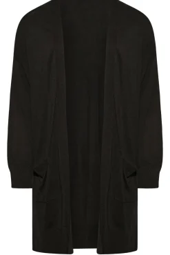 Balloon Sleeve Fine Knit Cardigan