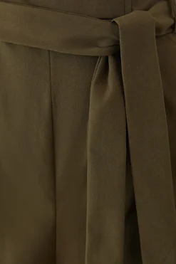 Bandeau Belted Wide Leg Jumpsuit