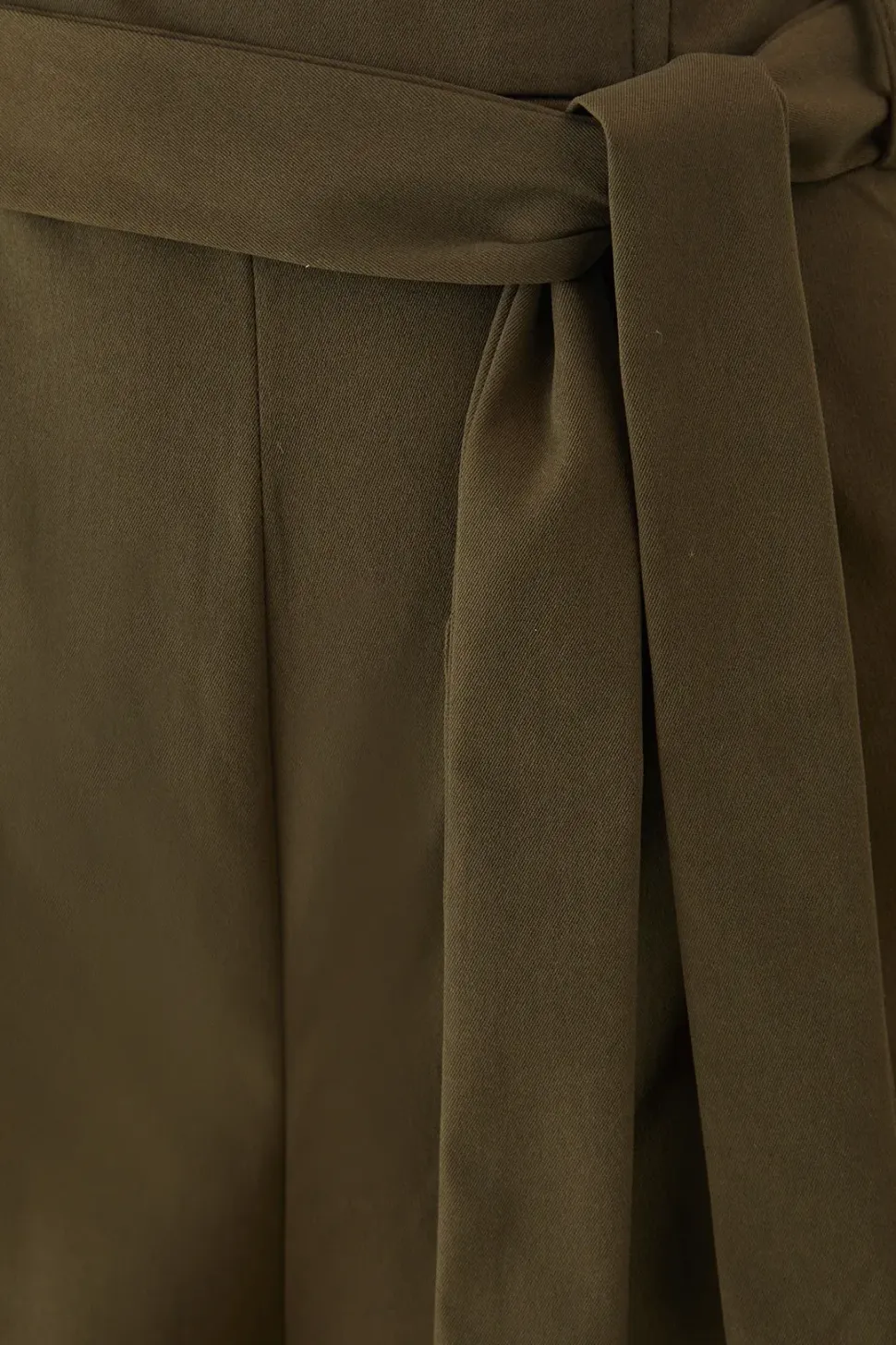 Bandeau Belted Wide Leg Jumpsuit