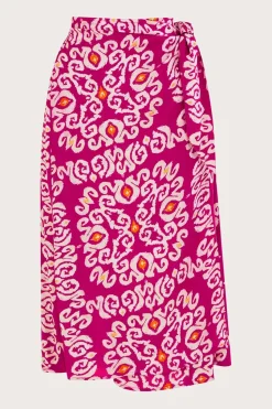Bandhani Print Sarong Skirt