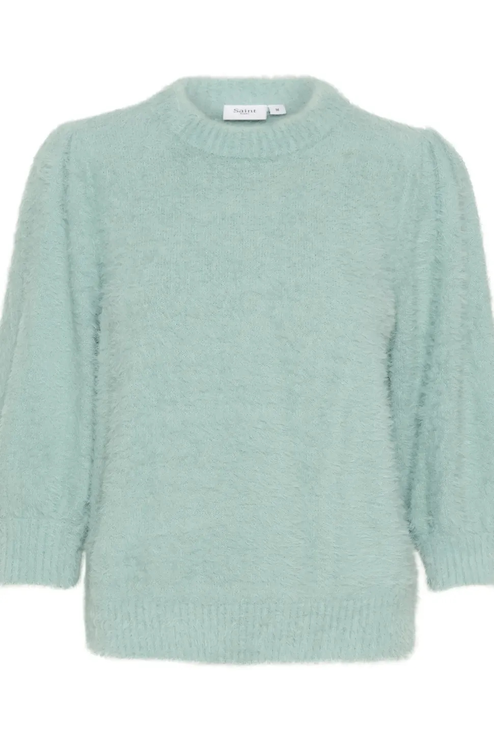 BanniSZ Fluffy Knit 3/4 Sleeves Pullover-
