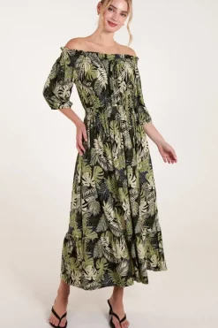 Bardot Elasticated Maxi Dress