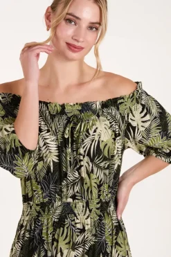 Bardot Elasticated Maxi Dress