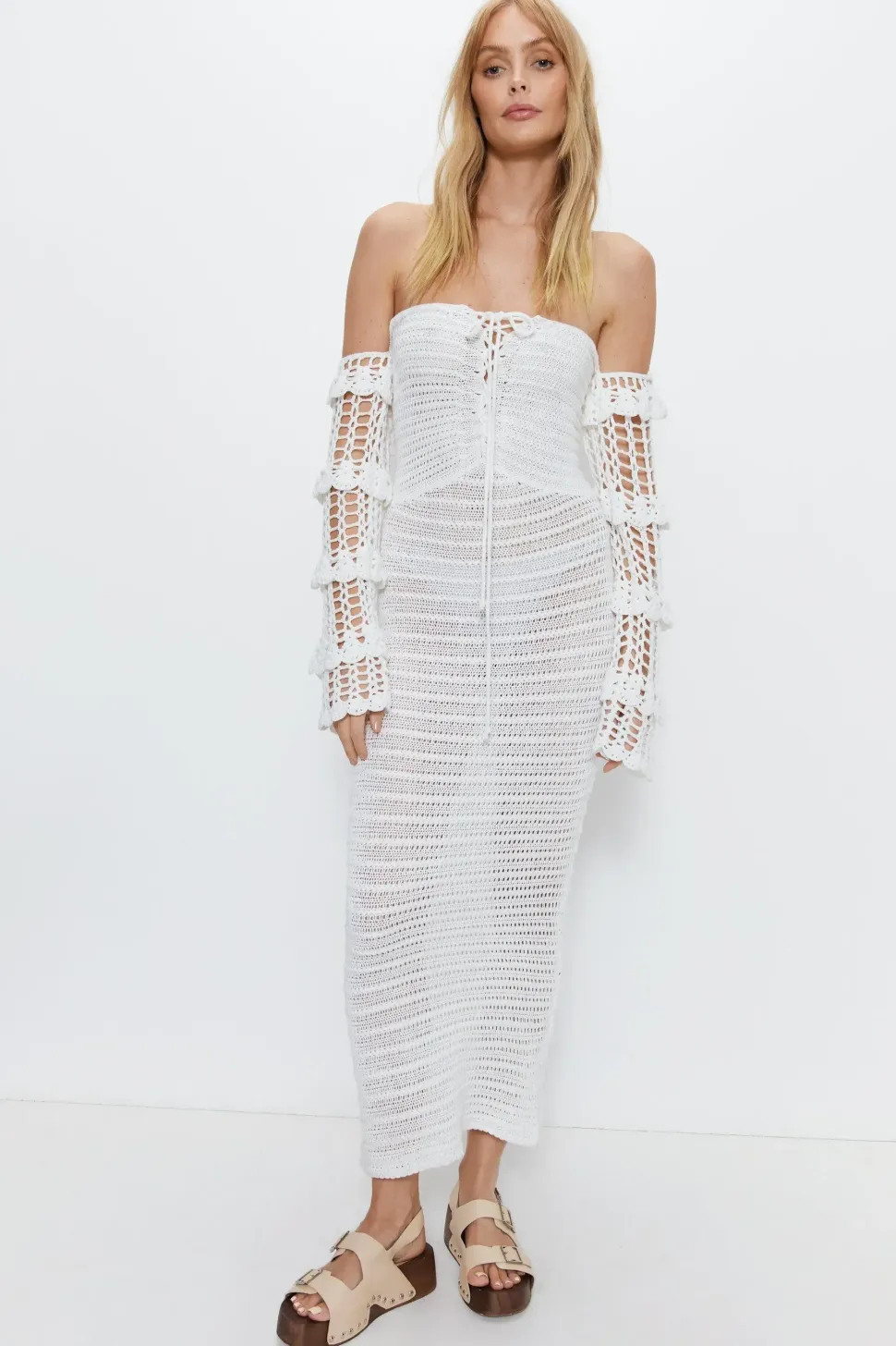 Bardot Knitted Maxi Dress