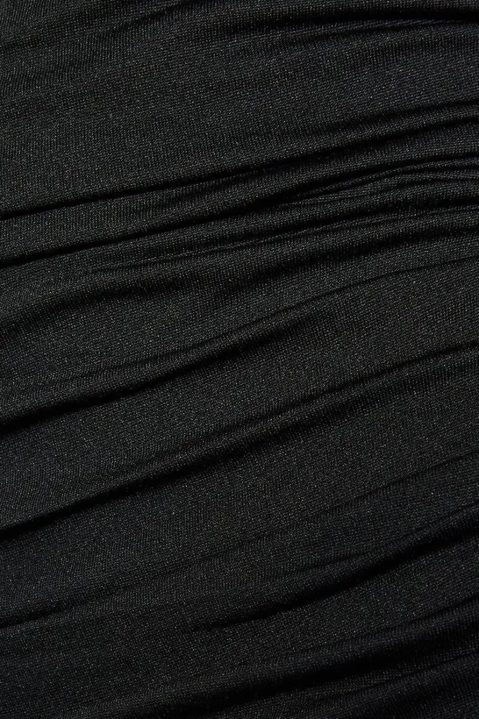 Bardot Ruched Body Pleated Skirt Maxi Dress