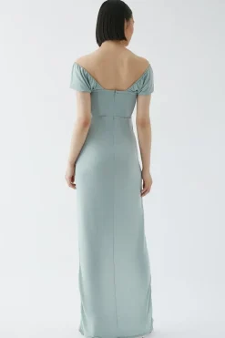 Bardot Slinky Jersey Bridesmaids Maxi Dress
