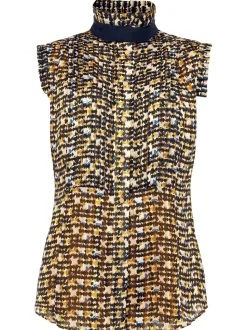 Bari Print Blouse-Printed