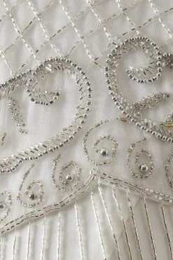 Baroque Embellished Bridal Cape