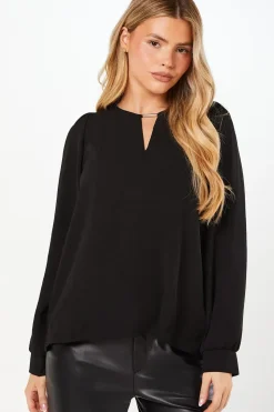 Bar Trim Overhead Blouse