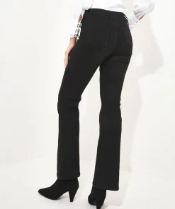 Basic Black Bootcut Flared Jeans