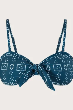 Batik Dye Bikini Top