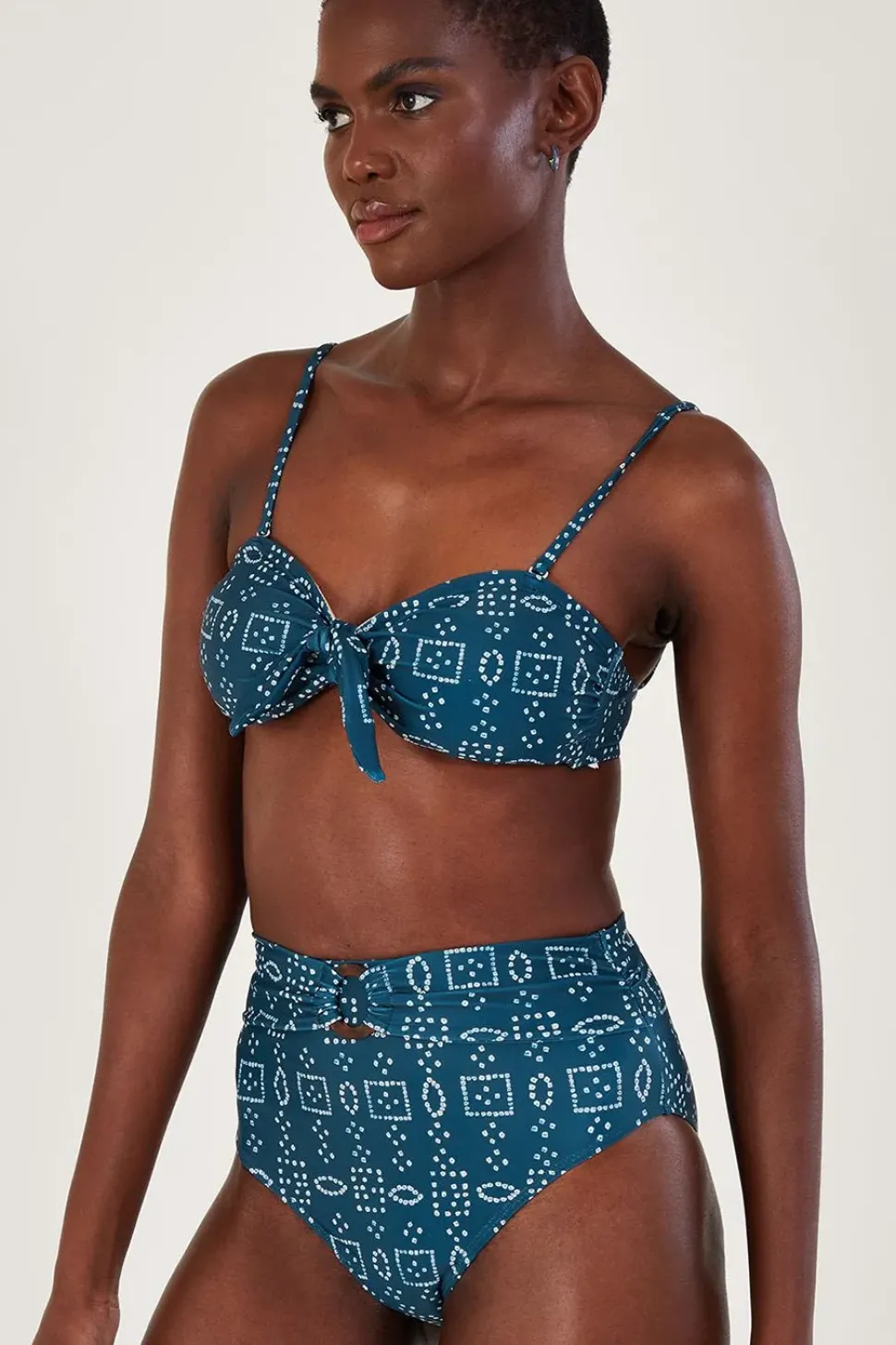 Batik Dye Bikini Top