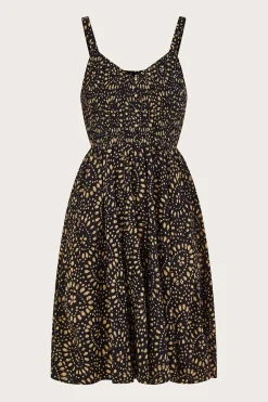 Batik Print Knee Length Sundress