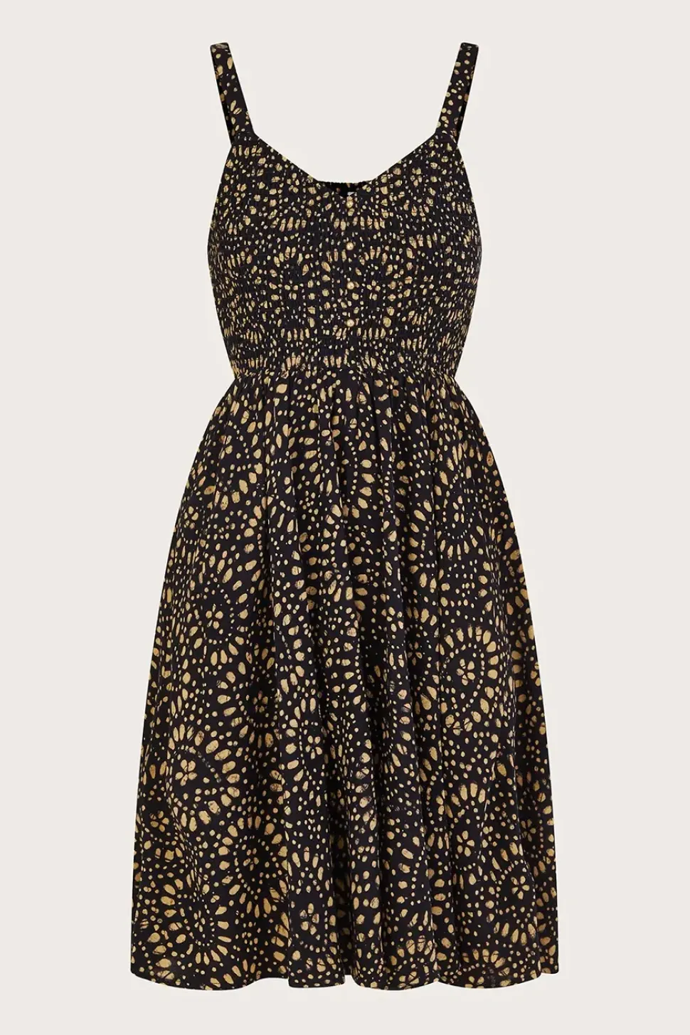 Batik Print Knee Length Sundress