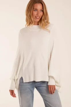 Batwing High Neck Jumper
